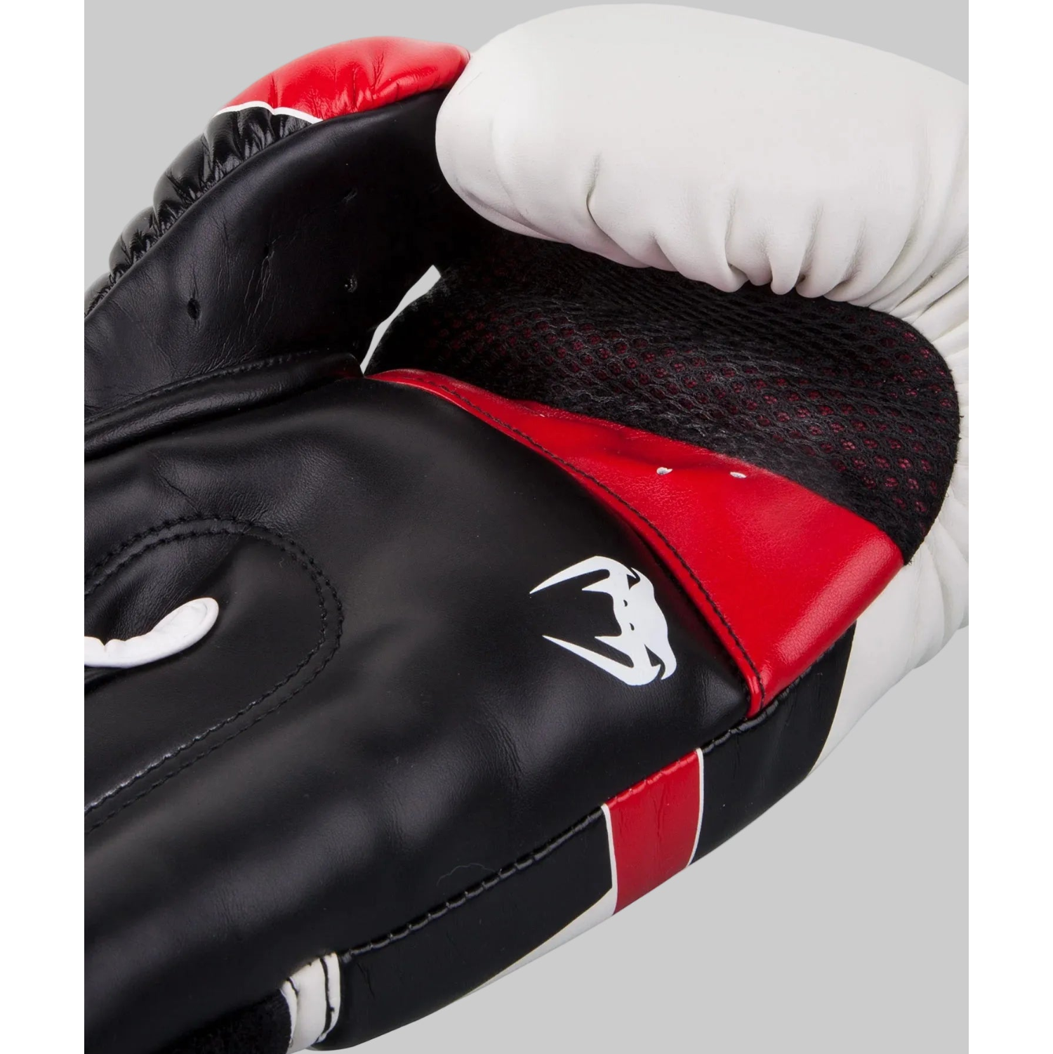Venum Elite Boxing Gloves-White/Black/Red — VENUM | Authentic India