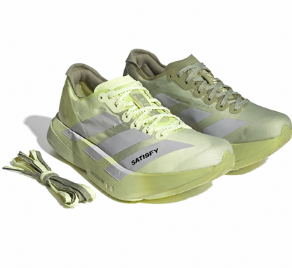 ADIZERO ADIOS PRO 4 SATISFY SHOES 'TENT GREEN'