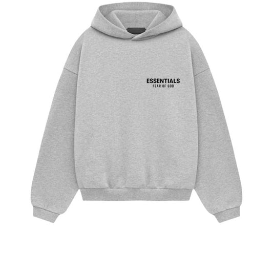 Fear of God Essentials Fleece Hoodie Light Heather Gray
