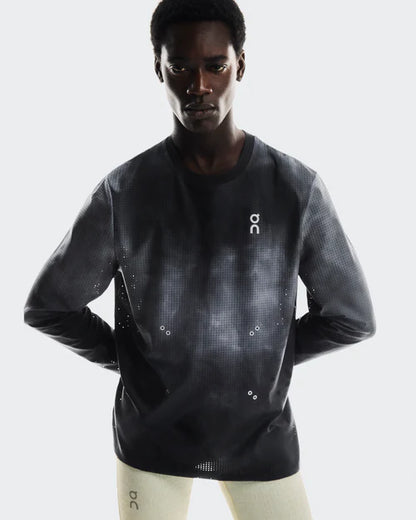 ON Pace Mesh Long-T Black — ON CLOTHING | Authentic India