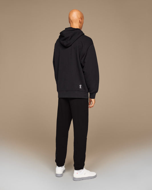 ON Club Hoodie Black — ON CLOTHING | Authentic India