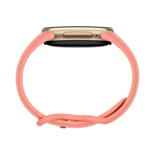 Google Fitbit Edge Classic Champagne Gold Case / Canyon Active Band