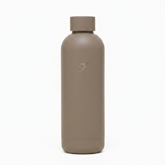 Gymshark 500Ml Bottle Mushroom Grey