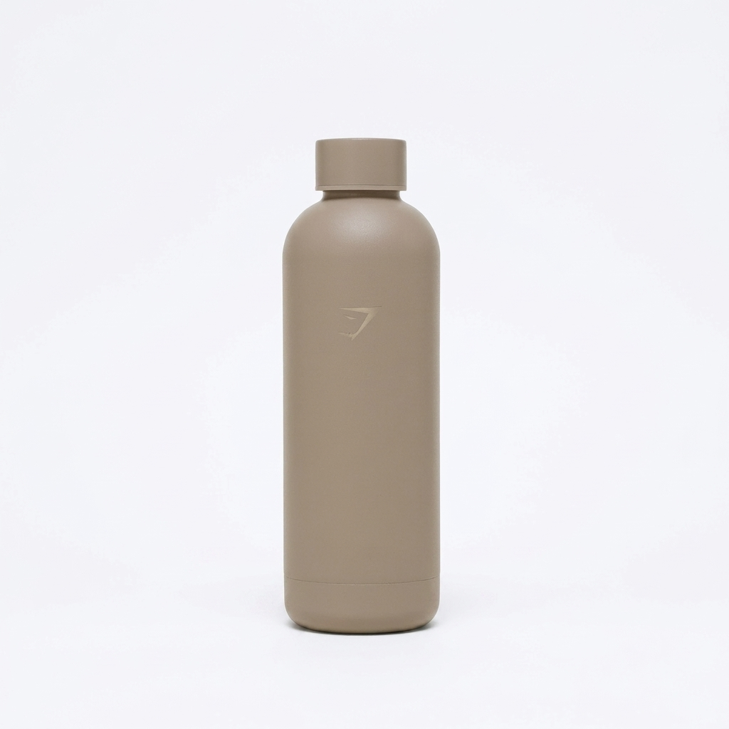 Women's Gymshark 500Ml Bottle Mushroom Grey