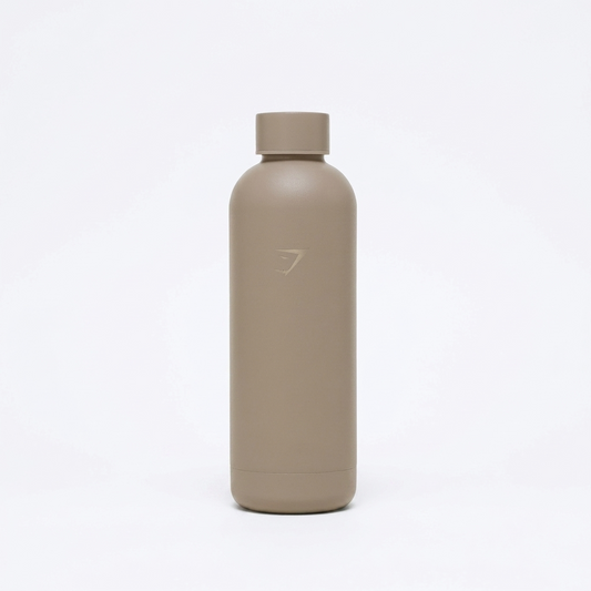 Women's Gymshark 500Ml Bottle Mushroom Grey