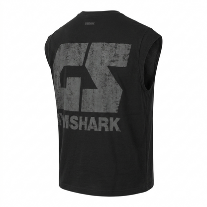 GYMSHARK Accent Capped Sleeve T-Shirt Black