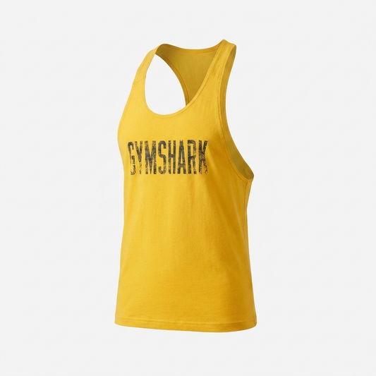 GYMSHARK Accent Tank Athletic Yellow