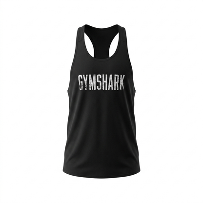 GYMSHARK Accent Tank Black