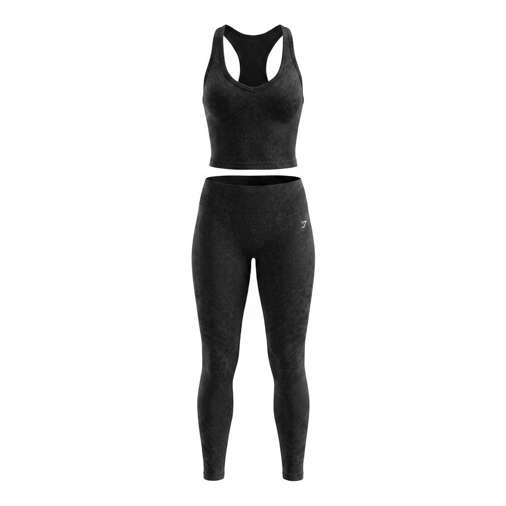 GYMSHARK Adapt Animal Tank Top With Shelf Black