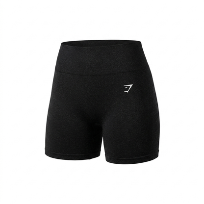 Women's Gymshark Adapt Fleck Seamless Shorts Black