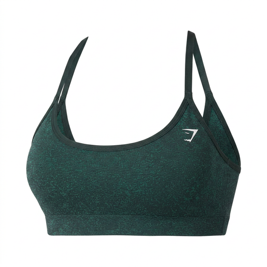 Women's Gymshark Adapt Fleck T-Back Bra Darkest Teal
