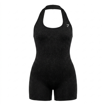 Women's Gymshark Adapt Fleck X Whitney All In One Black