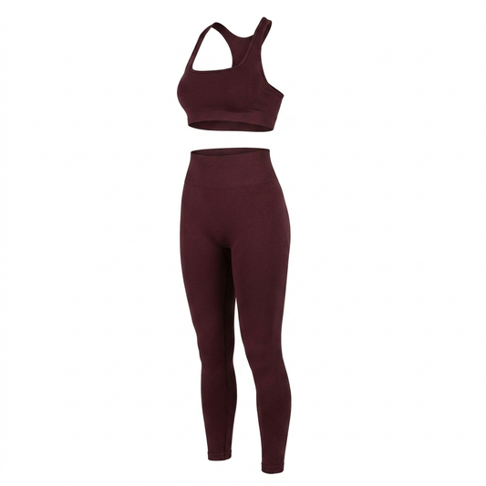 Women's Gymshark Adapt Fleck X Whitney Halterneck Sports Bra Cherry Purple