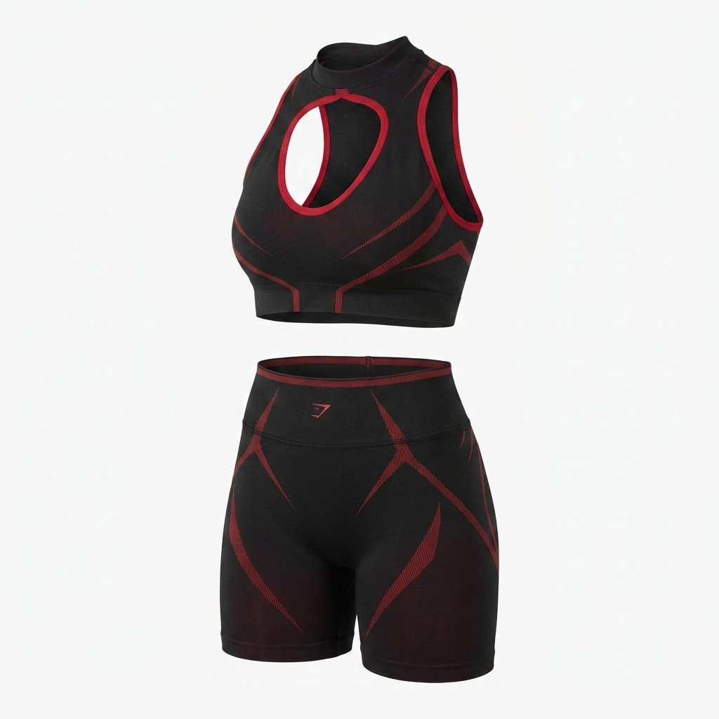 Women's Gymshark Apex Lift Seamless Crop Top Black