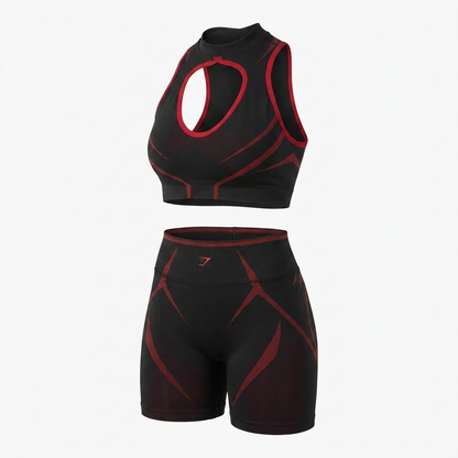 Women's Gymshark Apex Lift Seamless Crop Top Black