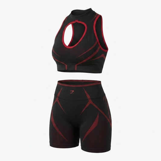 Women's Gymshark Apex Lift Seamless Crop Top Black