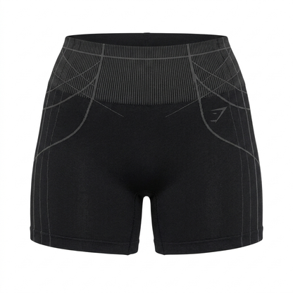 Women's Gymshark Apex Seamless Shorts Black