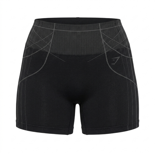 Women's Gymshark Apex Seamless Shorts Black
