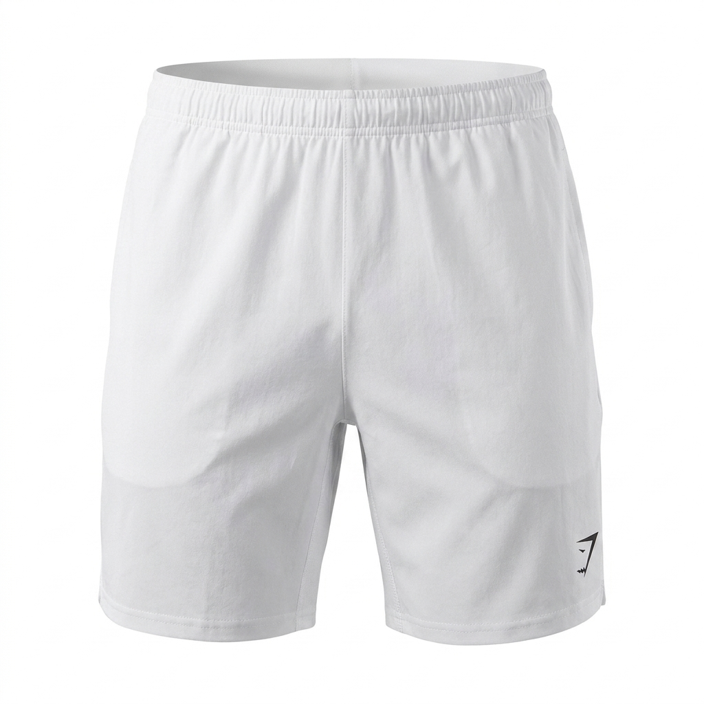 Gymshark Arrival 7" Shorts White
