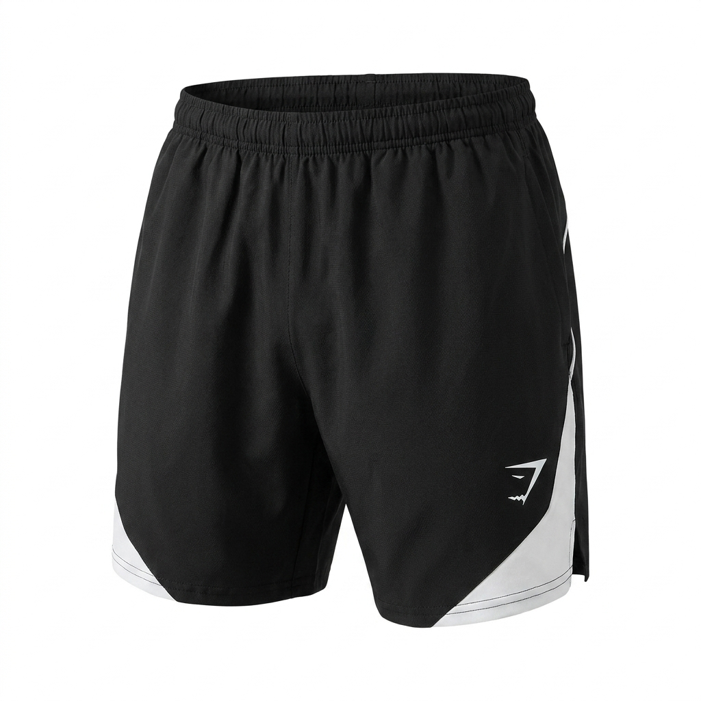 Gymshark Arrival Block 6" Shorts Black
