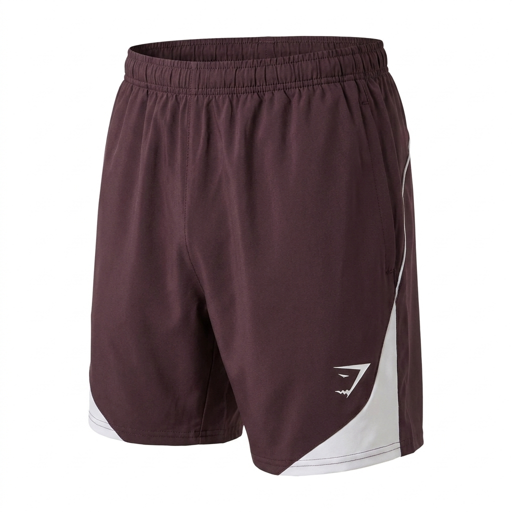 Gymshark Arrival Block 6" Shorts Cherry Purple