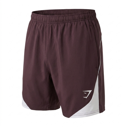 Gymshark Arrival Block 6" Shorts Cherry Purple