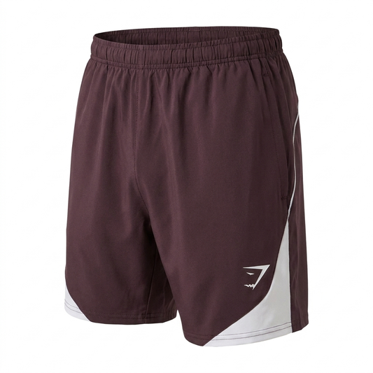 Gymshark Arrival Block 6" Shorts Cherry Purple