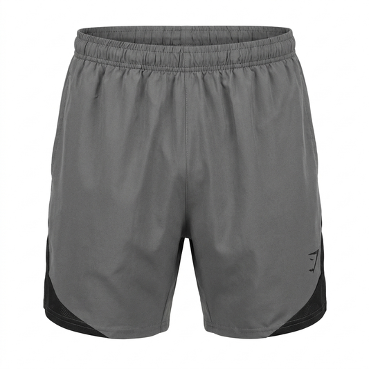 Gymshark Arrival Block 6" Shorts Dark Grey
