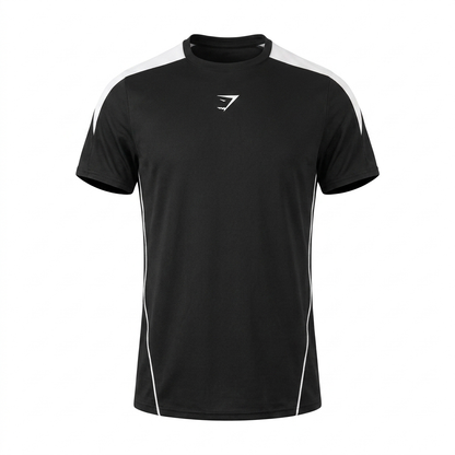 Gymshark Arrival Block T-Shirt Black
