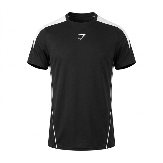 Gymshark Arrival Block T-Shirt Black