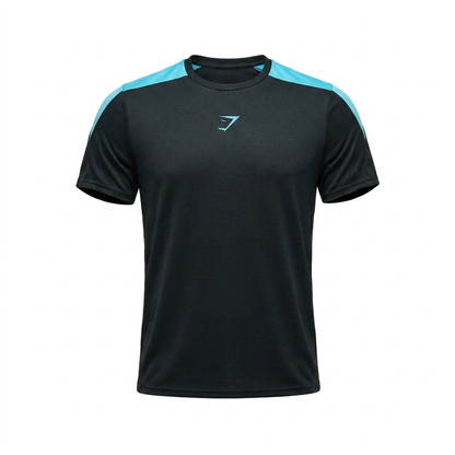 Gymshark Arrival Block T-Shirt Deep Petrol Blue