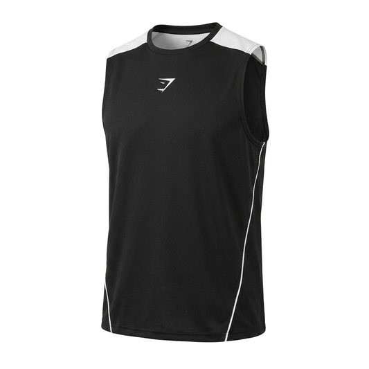 Gymshark Arrival Block Tank Black