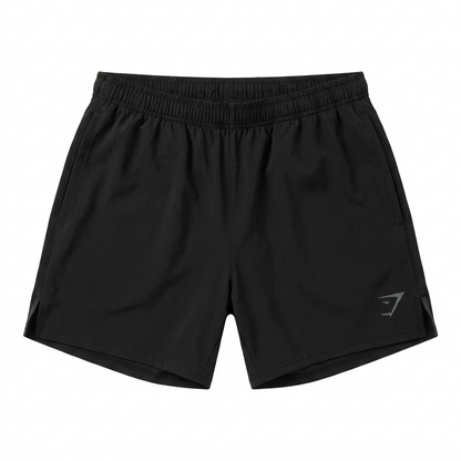 GYMSHARK Arrival Contrast Shorts Black