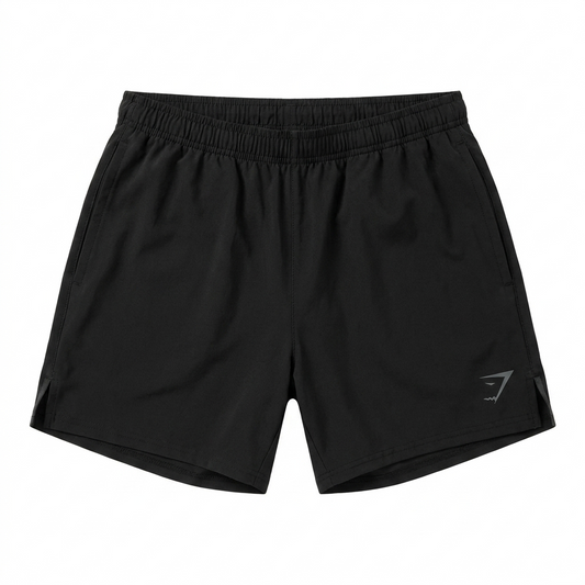 GYMSHARK Arrival Contrast Shorts Black
