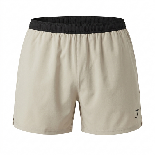 GYMSHARK Arrival Contrast Shorts Pebble Grey/Onyx Grey