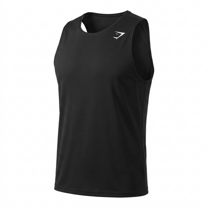 GYMSHARK Arrival Tank Black