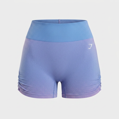 GYMSHARK Blush Seamless Shorts Steady Purple/Focus Pink