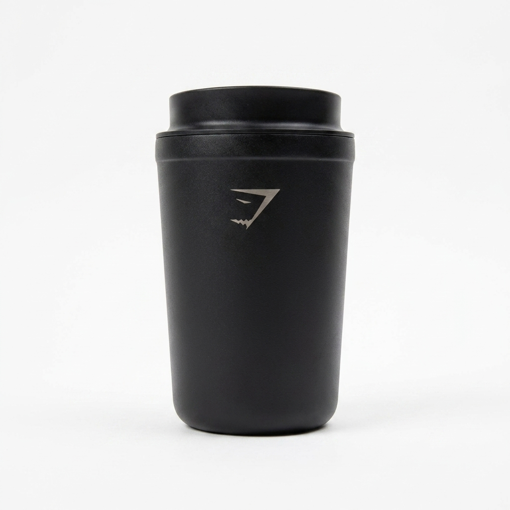 Gymshark Coffee Cup Black