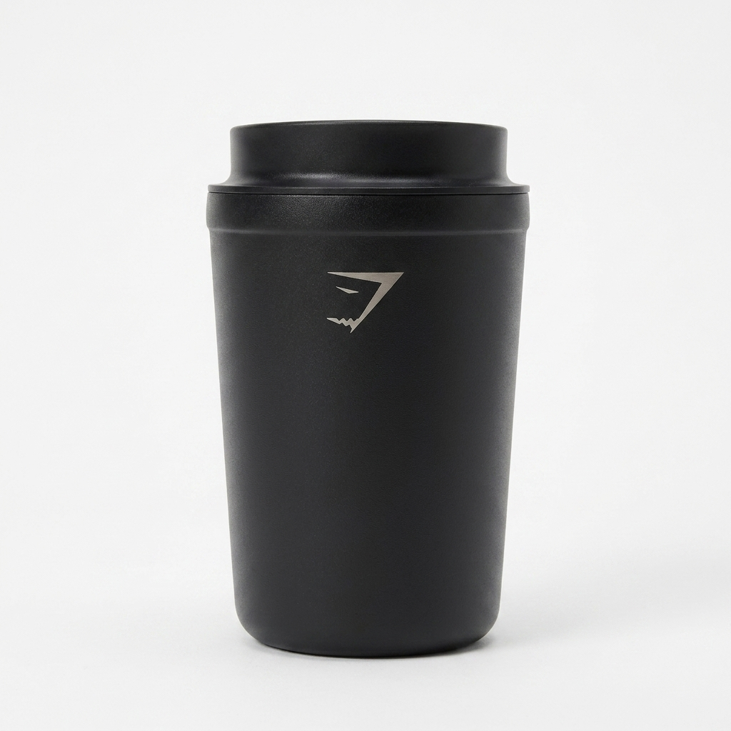 Women's Gymshark Coffee Cup Black