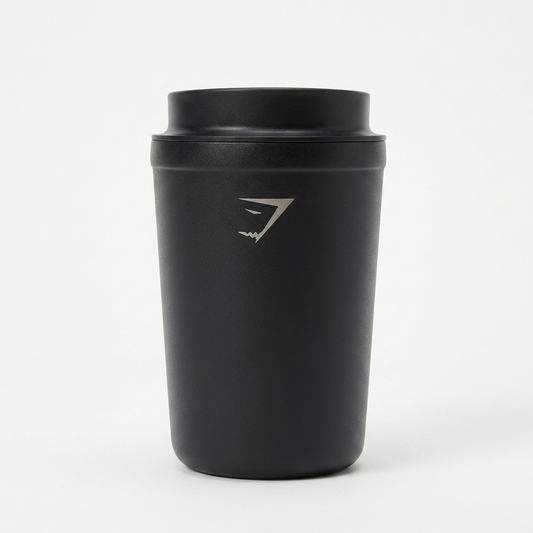 Women's Gymshark Coffee Cup Black