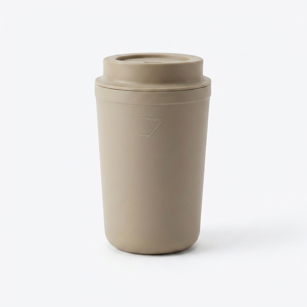 Women's Gymshark Coffee Cup Mushroom Grey