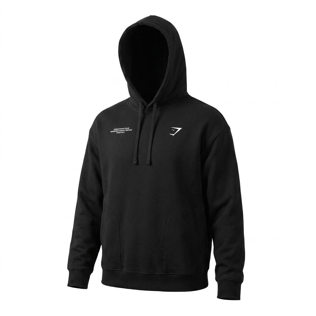 GYMSHARK Conditioning Club Hoodie Black