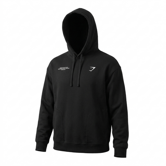 GYMSHARK Conditioning Club Hoodie Black