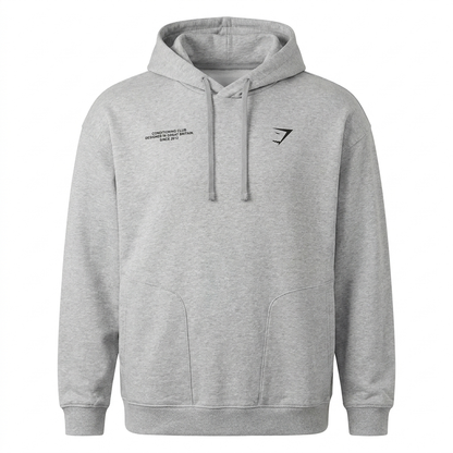 Gymshark Conditioning Club Hoodie Light Grey Core Marl