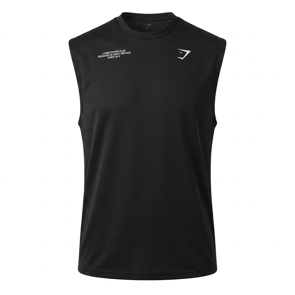GYMSHARK Conditioning Club Tank Black
