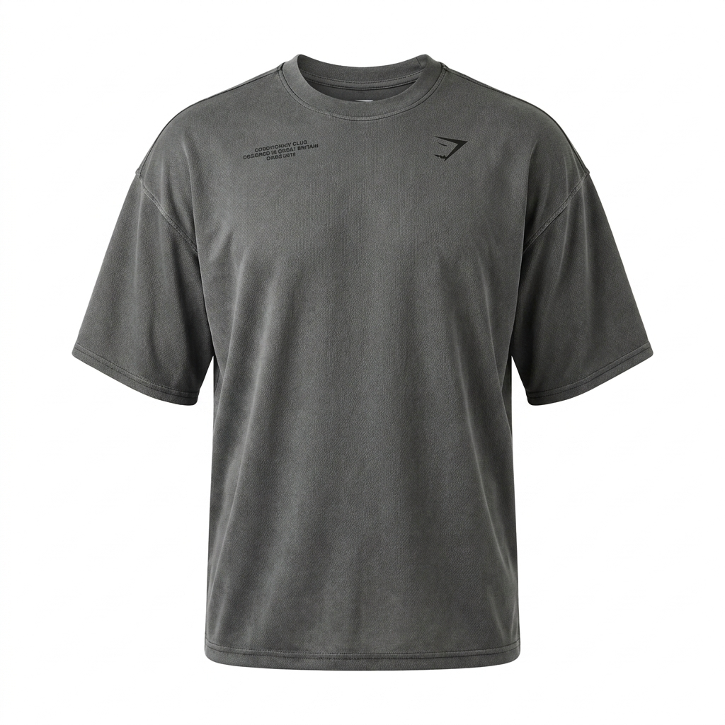 GYMSHARK Conditioning Club Washed T-Shirt