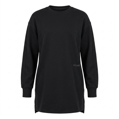 Women's Gymshark Covered Pullover Black