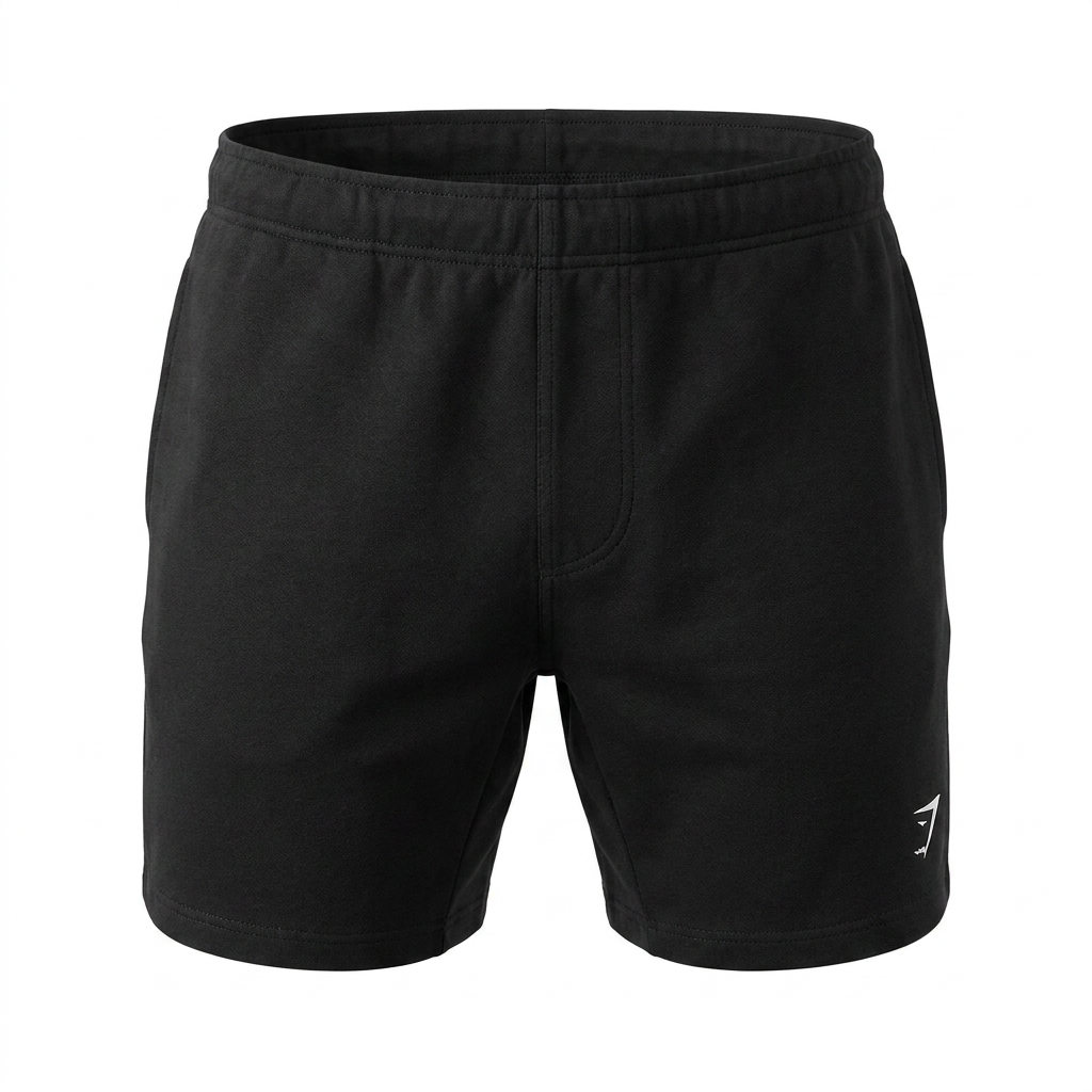 Gymshark Crest 7" Shorts Black