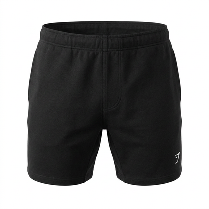 Gymshark Crest 7" Shorts Black