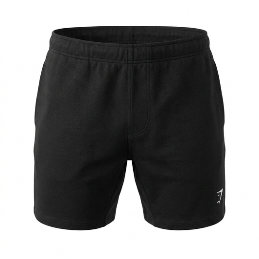 Gymshark Crest 7" Shorts Black